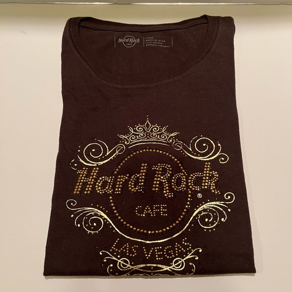 NWT WOMEN’S HARD ROCK CAFE LAS VEGAS T-SHIRT. - Picture 1 of 10